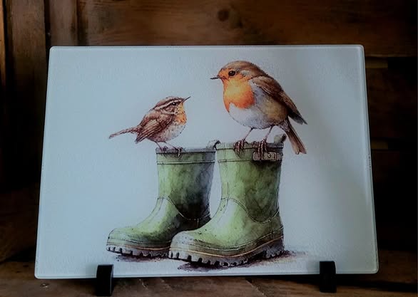 A4 Chopping Boards - Chinchilla