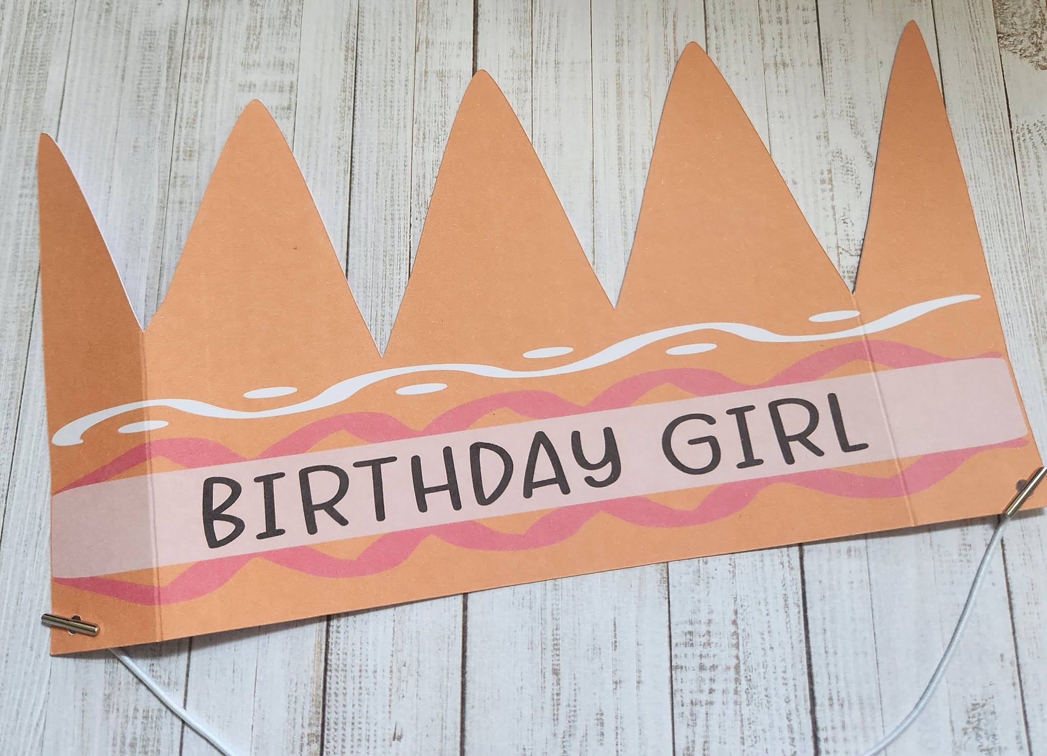 Crown Card - Girl