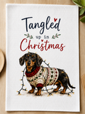 Tangled Up In Christmas - Tea Towels