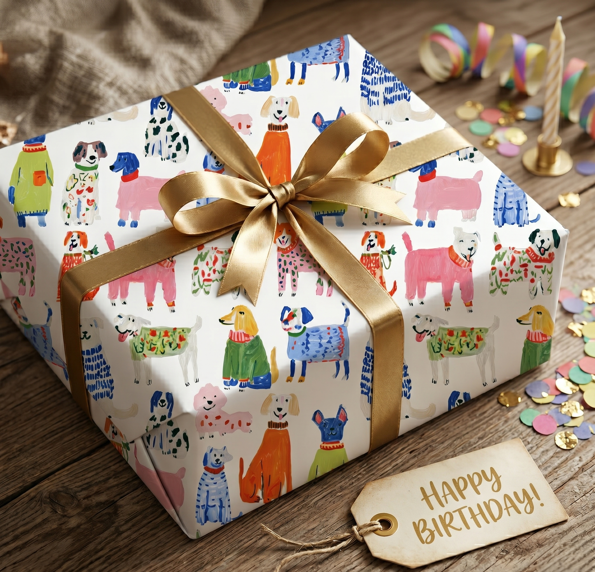 A3 Wrapping Paper - Designs of your Choice