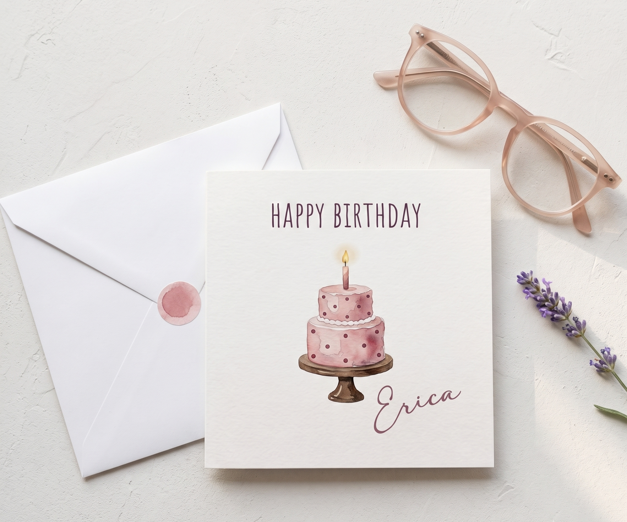 Personalised Birthday Card - Female