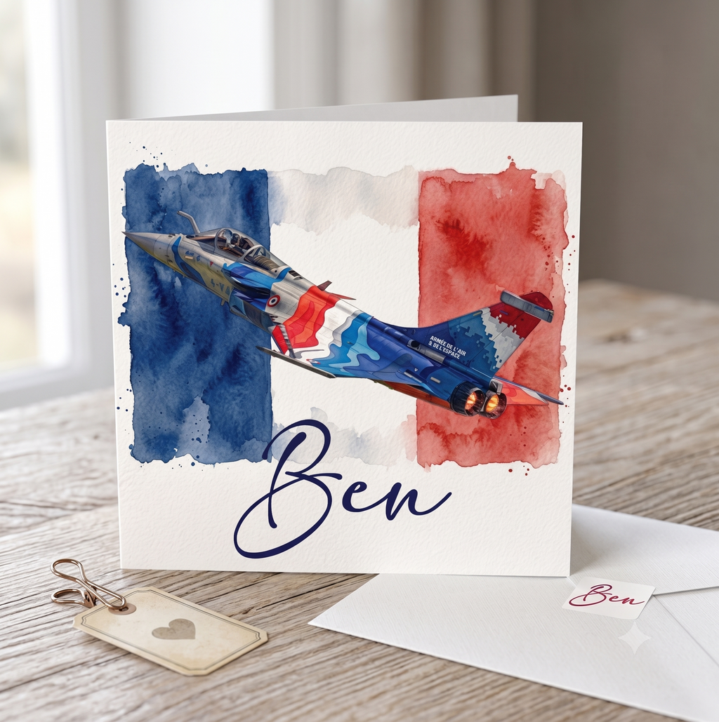 Personlaised - Rafale French Jet