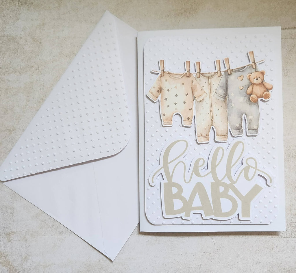 Hello Baby - New Baby Neutral Card