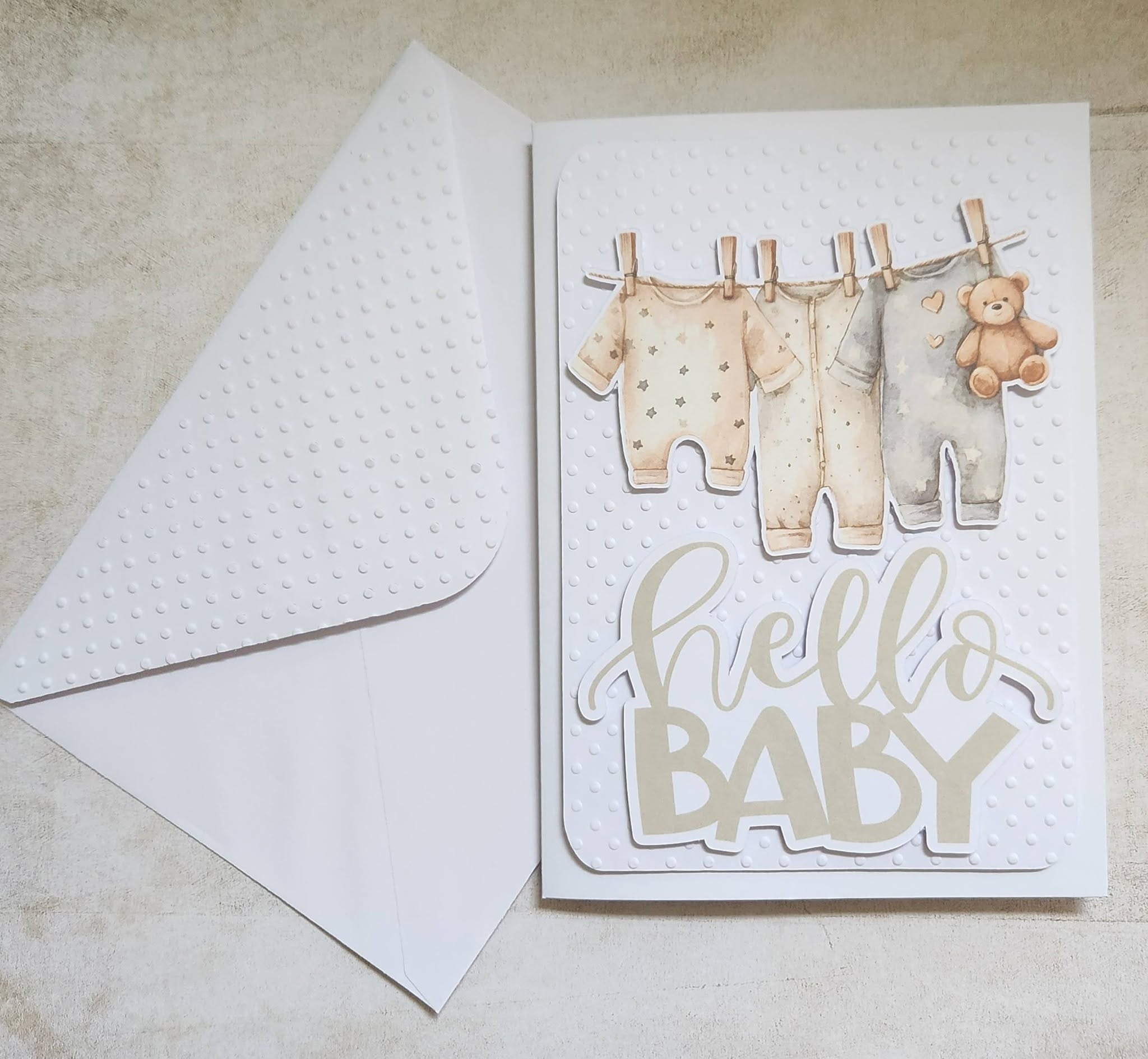 Hello Baby - New Baby Neutral Card