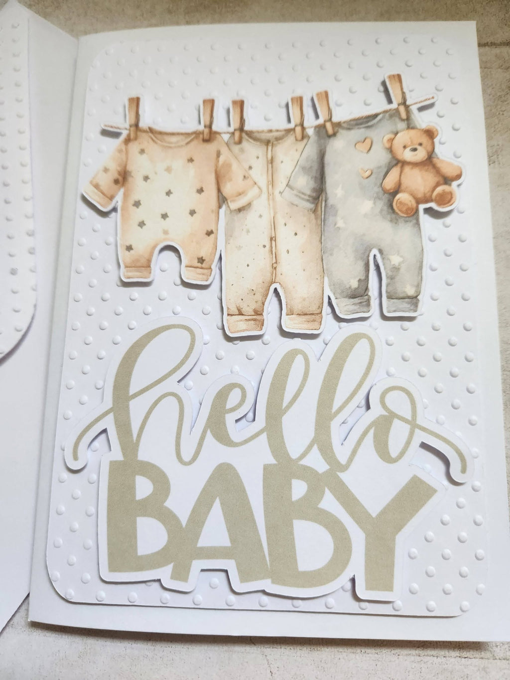 Hello Baby - New Baby Neutral Card
