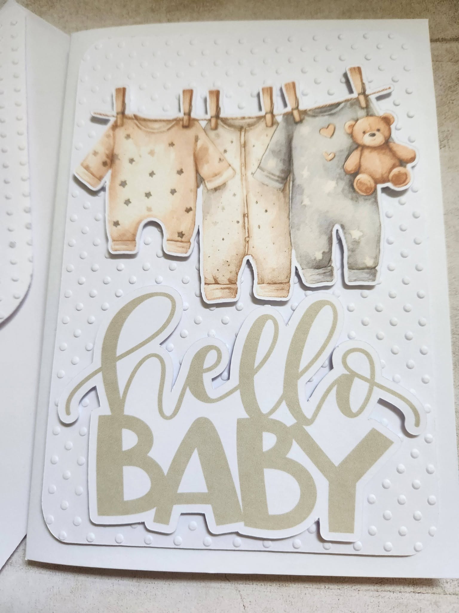 Hello Baby - New Baby Neutral Card