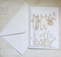 Hello Baby - New Baby Card Neutral