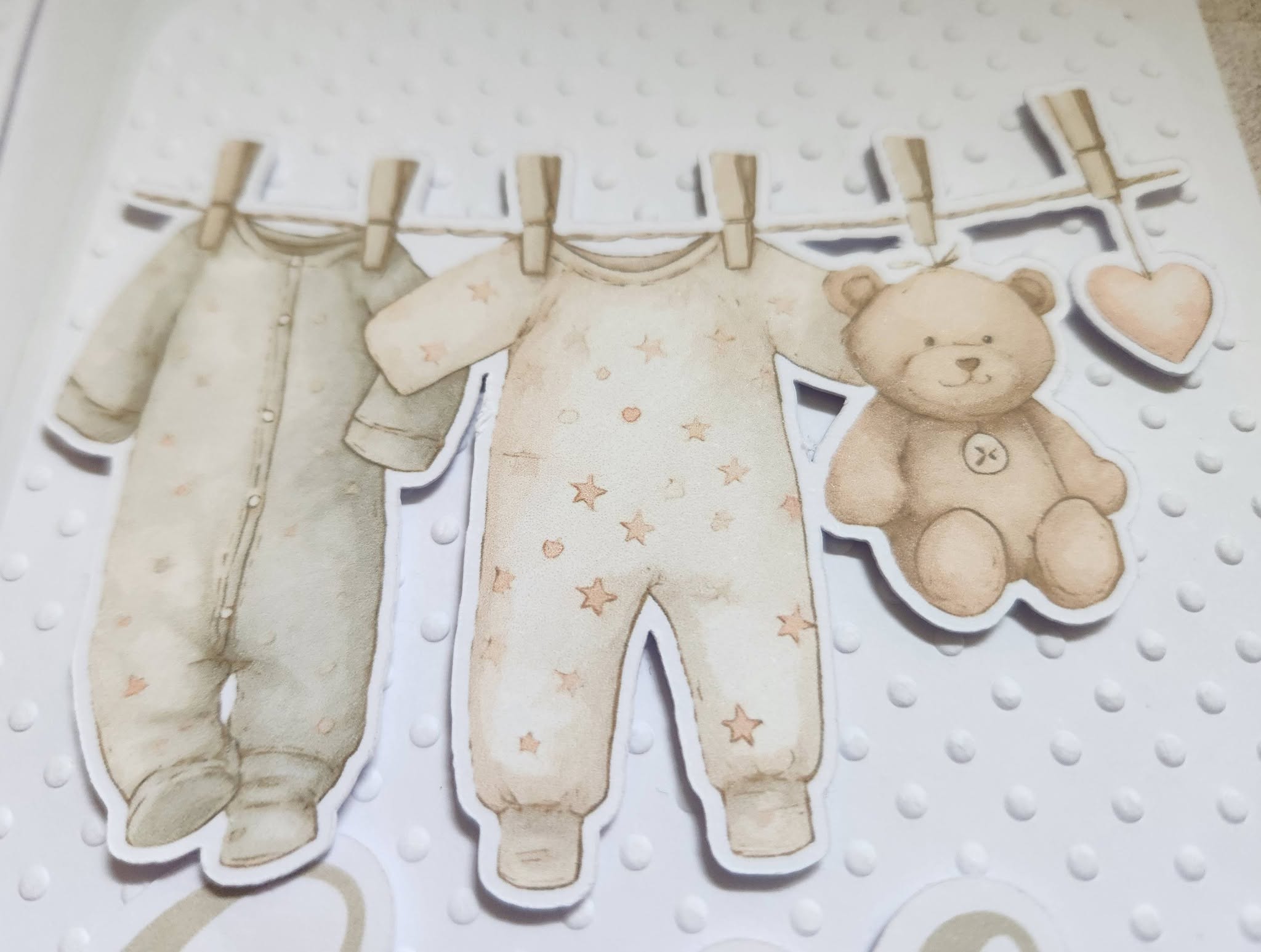 Hello Baby - New Baby Card Neutral