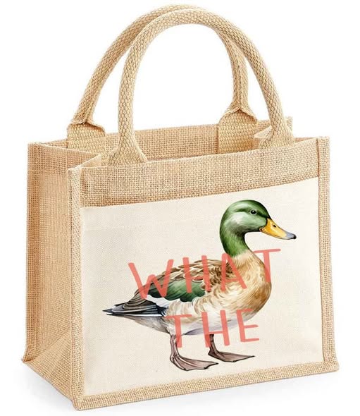 Jute Bags - 43 x 44 Printable Pocket