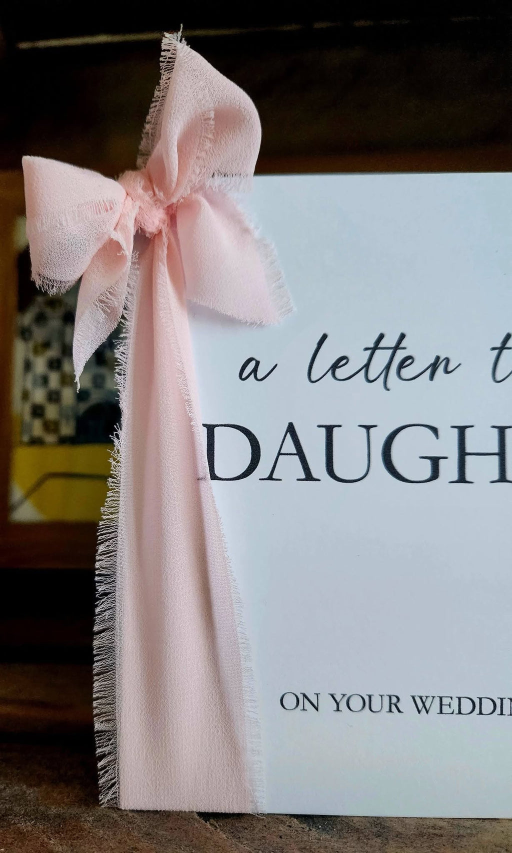 Letter to My Son / Daughter - Personalised with your message printed inside