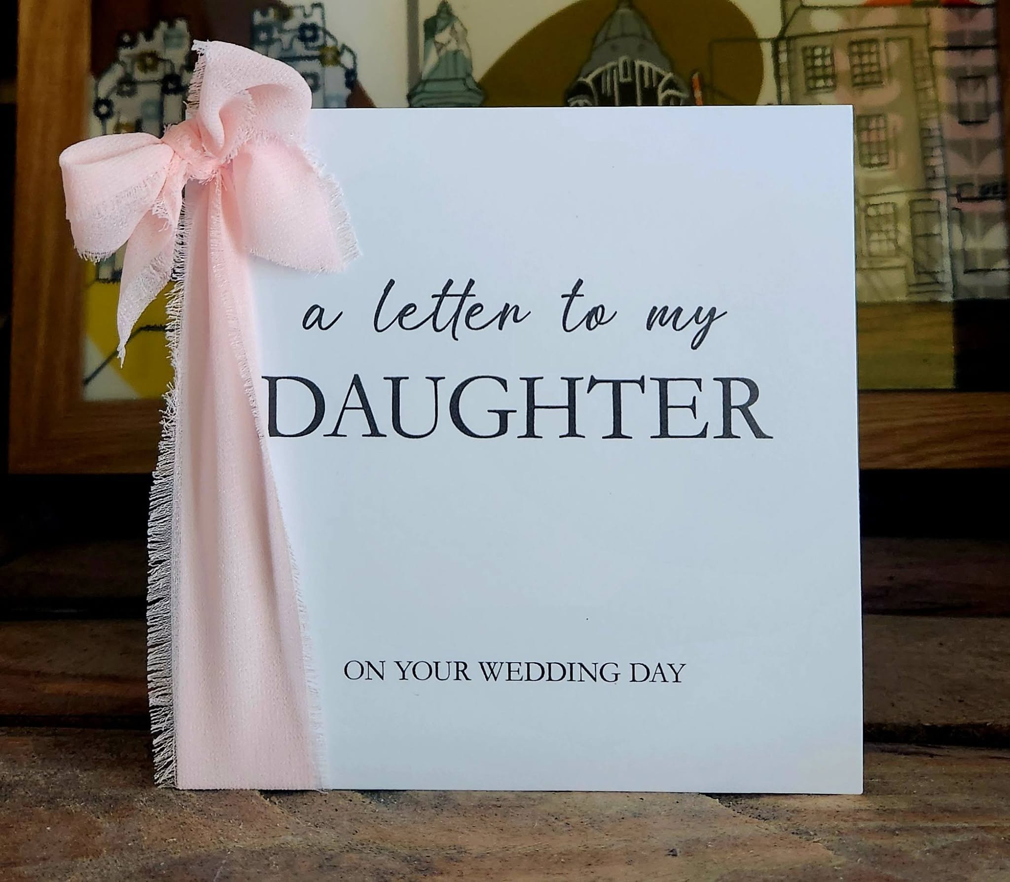 Letter to My Son / Daughter - Personalised with your message printed inside