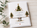 Pack of 4 - A6 Christmas Tree Design Cards