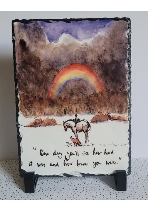 Photo Slates - Personalised with your images  20 x 14 cm