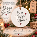 Bespoke Illustrated Christmas Keepsake - Created From Your Photo