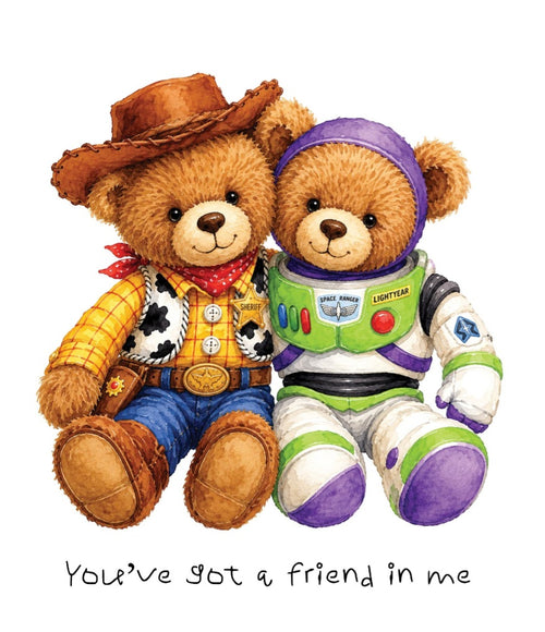 A4 Toy Story Inspired Print