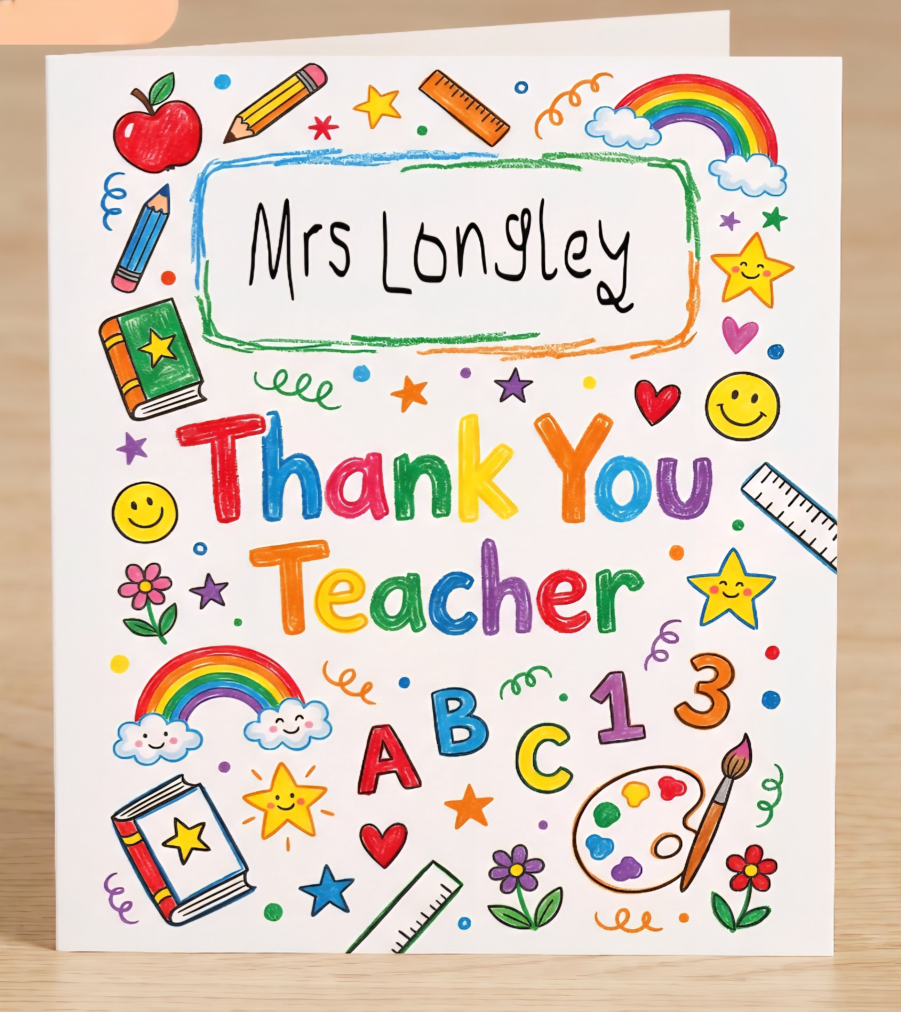 Teacher Card