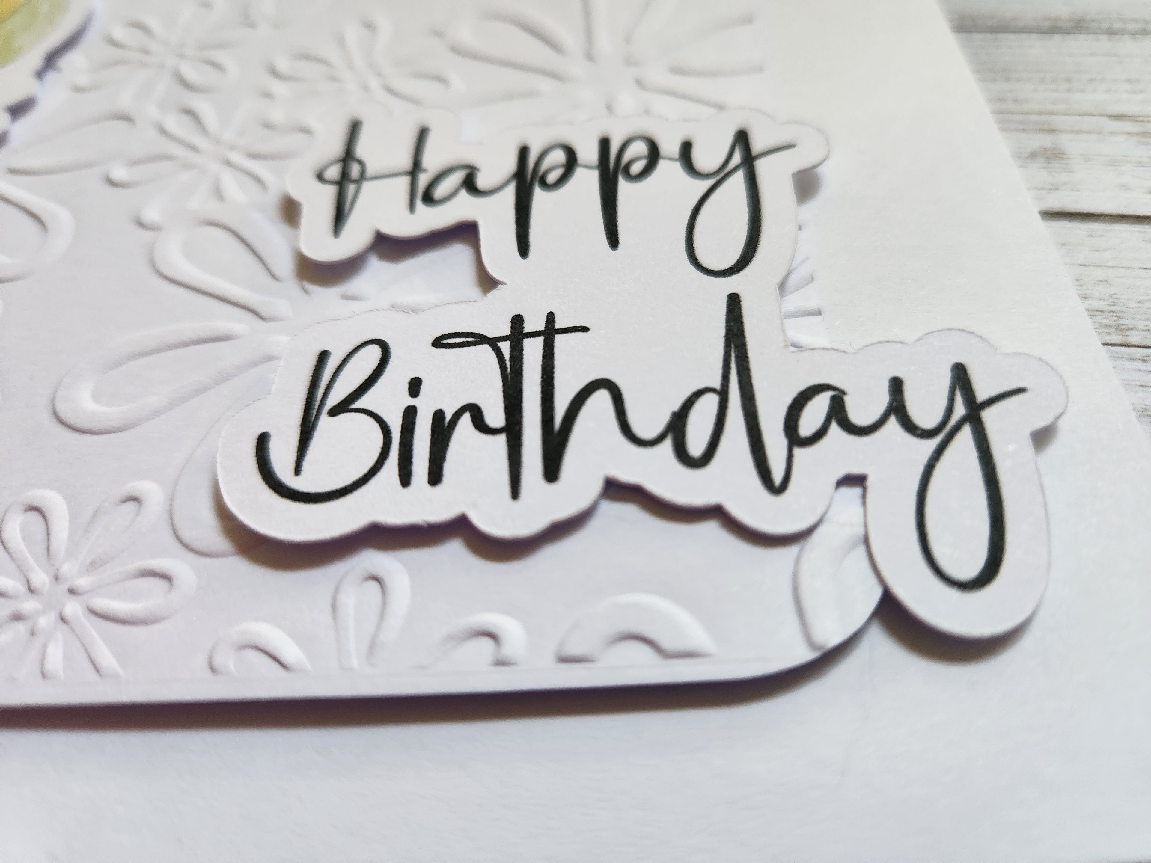 Cute Mouse Design Birthday Card - 3d