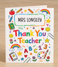 Teacher Card