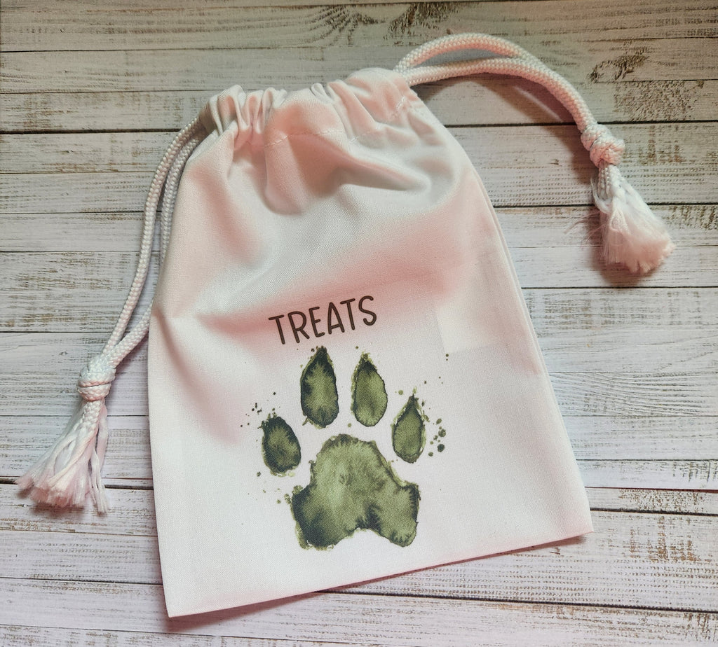 Cute Dog Treat Bag - Colour of your choice