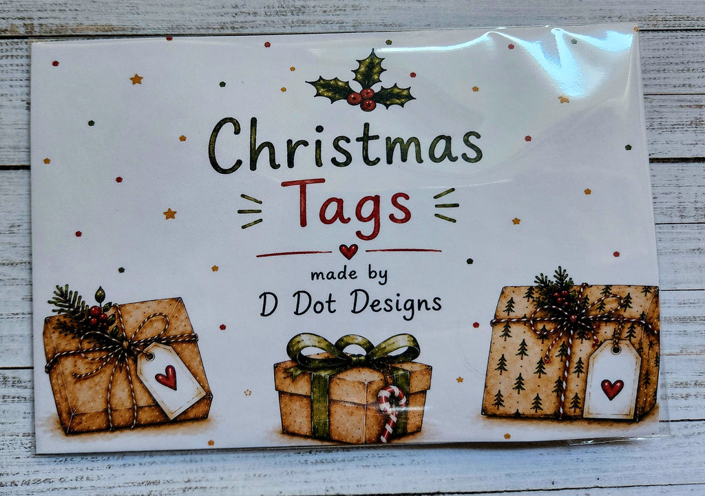 Funny Sarcastic Christmas Gift Tags x 12