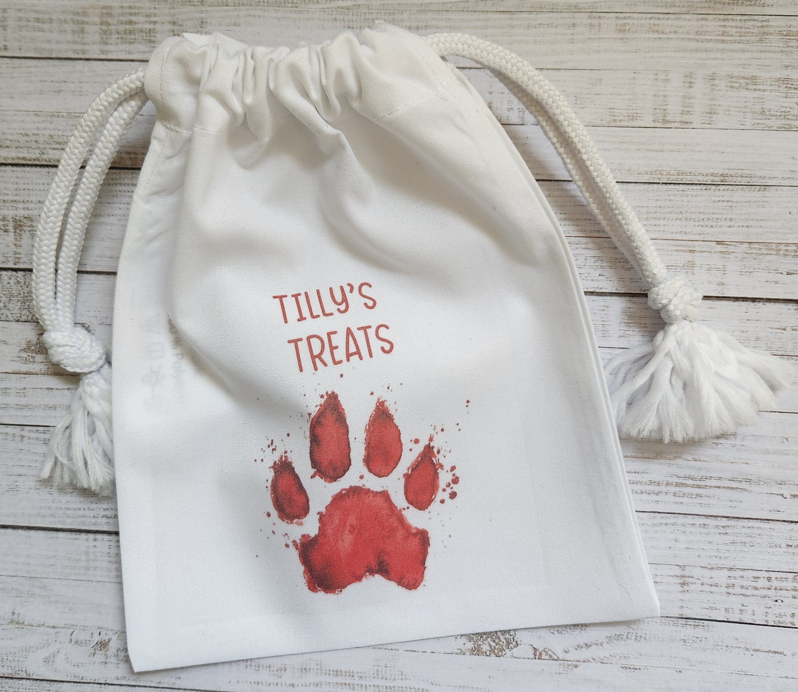 Cute Dog Treat Bag - Colour of your choice